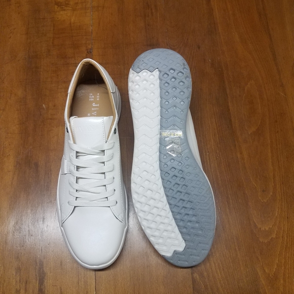 Men's Sneaker Casual Classic Shoes Lace-up White - Picture 11 of 12